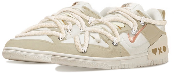 【定制球鞋】 Nike Dunk Disrupt 2 Pale Ivory 小摩卡解構 布蕾奶芙 低帮 板鞋 女款 白棕 Lookbook 【定制球鞋】 Nike Dunk Disrupt 2 Pale Ivory 小摩卡解構 布蕾奶芙 低帮 板鞋 女款 白棕
