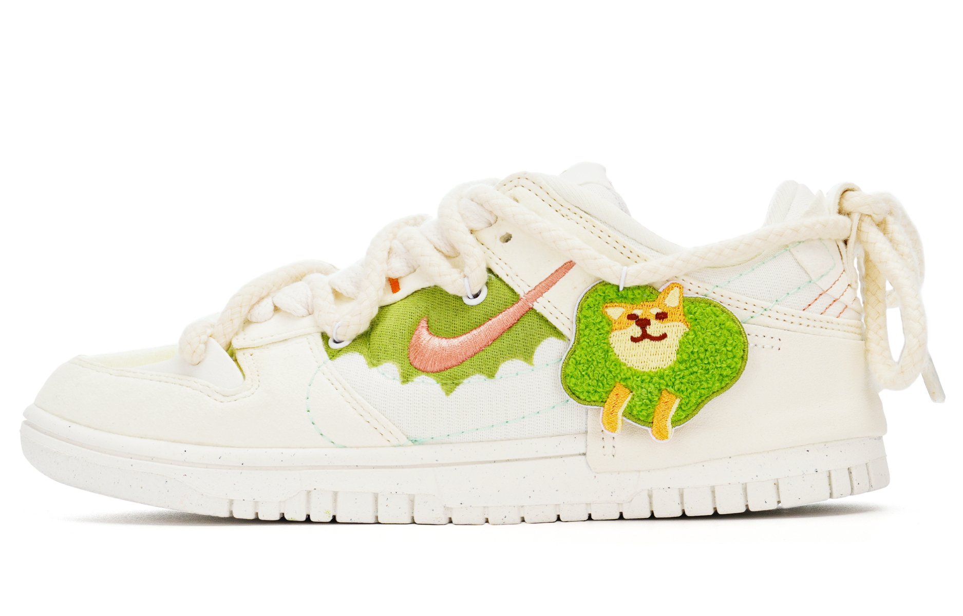 [Custom Shoes] (Women) Nike Dunk Disrupt 2 'Pasture Roam - Shiugou Embroidery' DH4402-100-466143