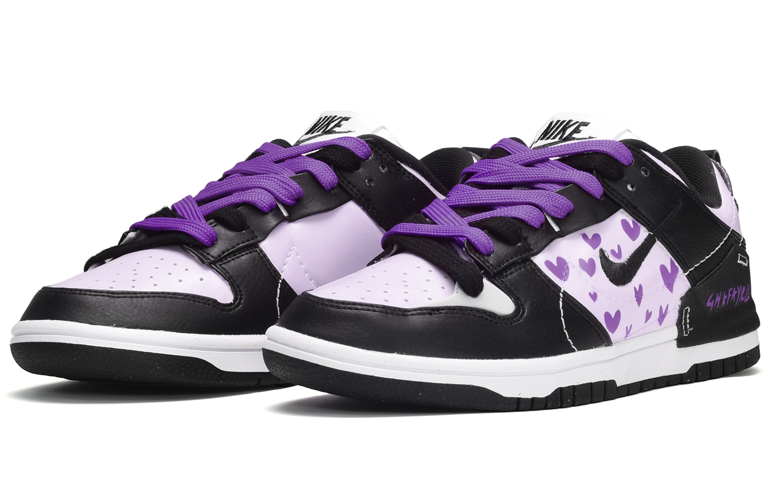 Lookbook (W) [Kasut Tersuai] Nike Dunk Disrupt 2 'Sweetheart Grape Hitam Ungu' DV4024-002(TeamE-女款葡萄黑紫)