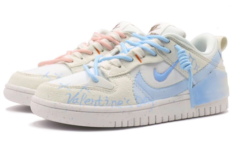 Lookbook (W) [定制鞋款] 耐克 Dunk Disrupt 2 '情人节涂鸦' DH4402-100(TeamS-七夕涂鸦鸳鸯S-BOX)