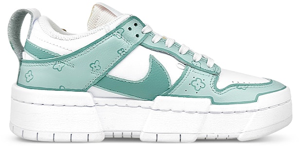 (W) Zapatillas Nike Dunk Disrupt 'Clover Patchwork Graffiti Blanco-Verde' DO5219-111(Team叁-女款四叶草) Order (W) Zapatillas Nike Dunk Disrupt 'Clover Patchwork Graffiti Blanco-Verde' DO5219-111(Team叁-女款四叶草)