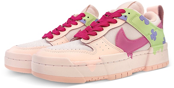 (W) 【定制鞋款】耐克Dunk Disrupt“绿粉” CK6654-602(Team40-女款派大星绿) Lookbook (W) 【定制鞋款】耐克Dunk Disrupt“绿粉” CK6654-602(Team40-女款派大星绿)