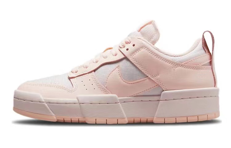 Sizing 【定制球鞋】Nike Dunk Disrupt 滑板文化 春意流淌 低幫 板鞋 女款 綠粉