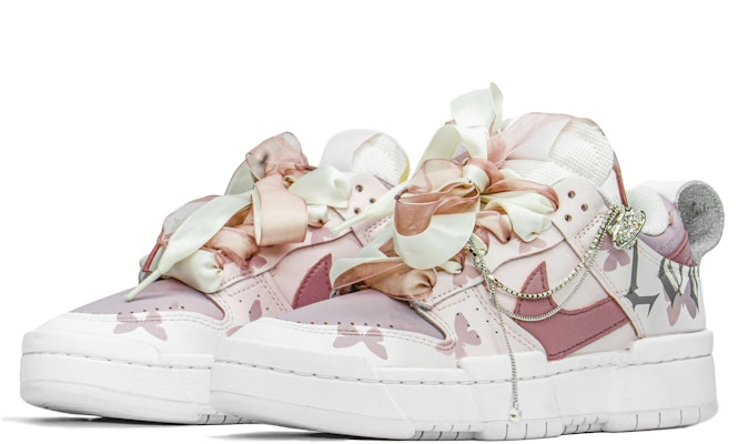 (W) 나이키 덩크 디스럽트 '핑크 나비' (커스텀) DO5219-111(TeamA-DKD蝴蝶粉色) Lookbook (W) 나이키 덩크 디스럽트 '핑크 나비' (커스텀) DO5219-111(TeamA-DKD蝴蝶粉色)