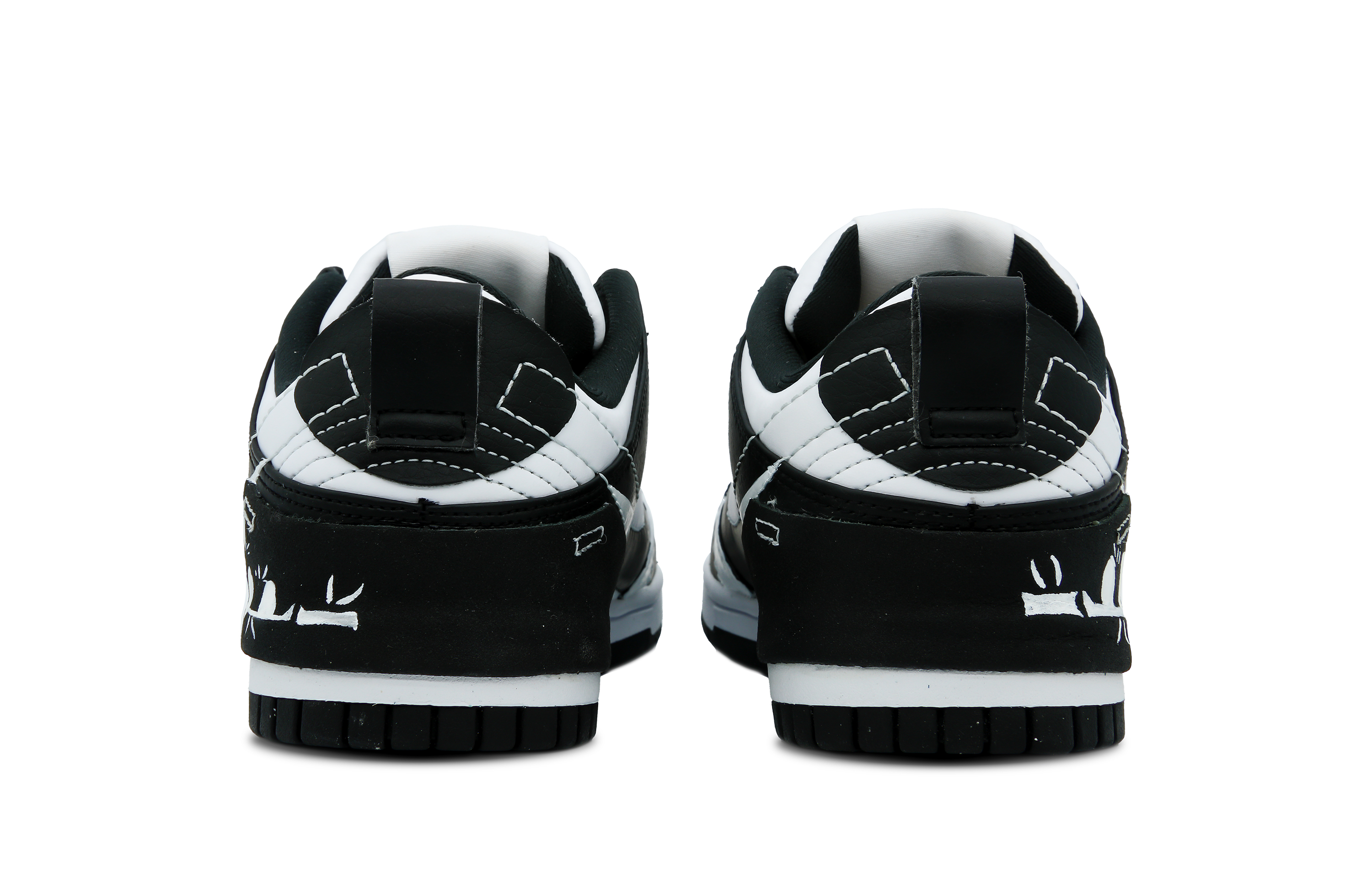 Shop (W) [Nike Dunk Disrupt Personalizzate] ''Ink Bamboo Panda'' Scarpe da Ginnastica DV4024-002-474170