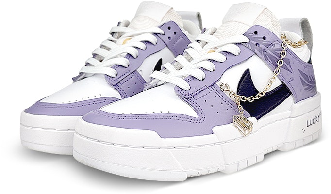 (W) 나이키 덩크 디스럽트 '행운의 바이올렛 드림' (커스텀) DO5219-111(Team叁-女款紫罗兰) Lookbook (W) 나이키 덩크 디스럽트 '행운의 바이올렛 드림' (커스텀) DO5219-111(Team叁-女款紫罗兰)