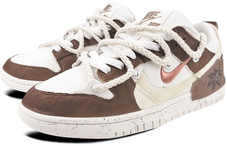 (W) 【カスタムシューズ】(女性用) ナイキ ダンク ディスラプト 'メープル グラフィティ' DH4402-100(Team叁-女款枫叶解构) Lookbook (W) 【カスタムシューズ】(女性用) ナイキ ダンク ディスラプト 'メープル グラフィティ' DH4402-100(Team叁-女款枫叶解构)