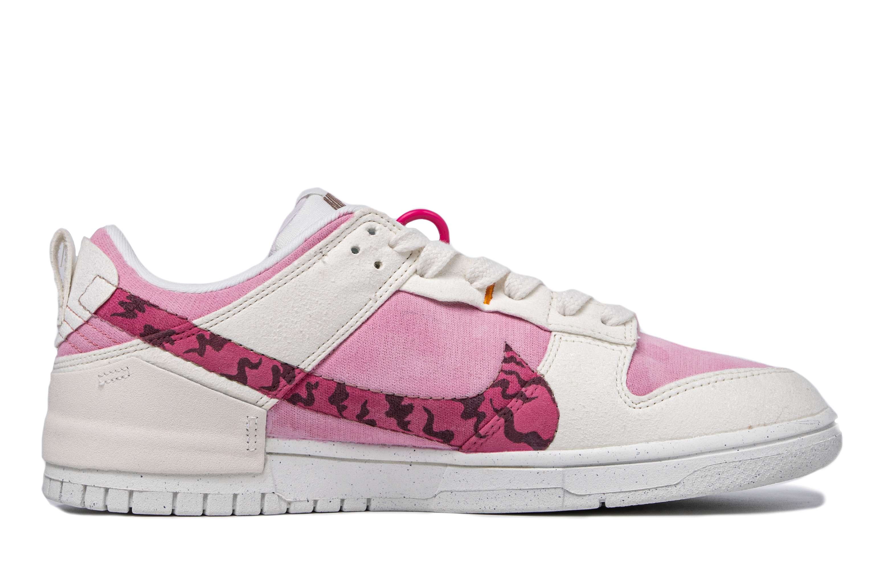 Order (W) Zapatillas Nike Dunk Disrupt 'Marfil Rosa con Rayas de Tigre' DH4402-100(TeamM-女款粉红动物园粉红米白)