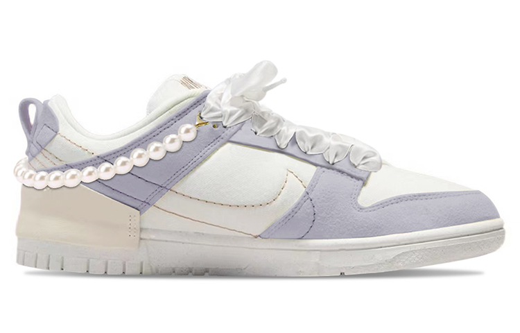 Order (W) Zapatillas Nike Dunk Disrupt 'Marfil Claro Perla Vintage' DH4402-100(TeamY-女款油画少女紫米)