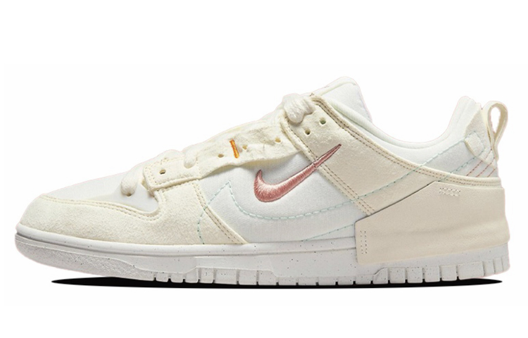 Sizing (W) Zapatillas Nike Dunk Disrupt 'Marfil Rosa con Rayas de Tigre' DH4402-100(TeamM-女款粉红动物园粉红米白)