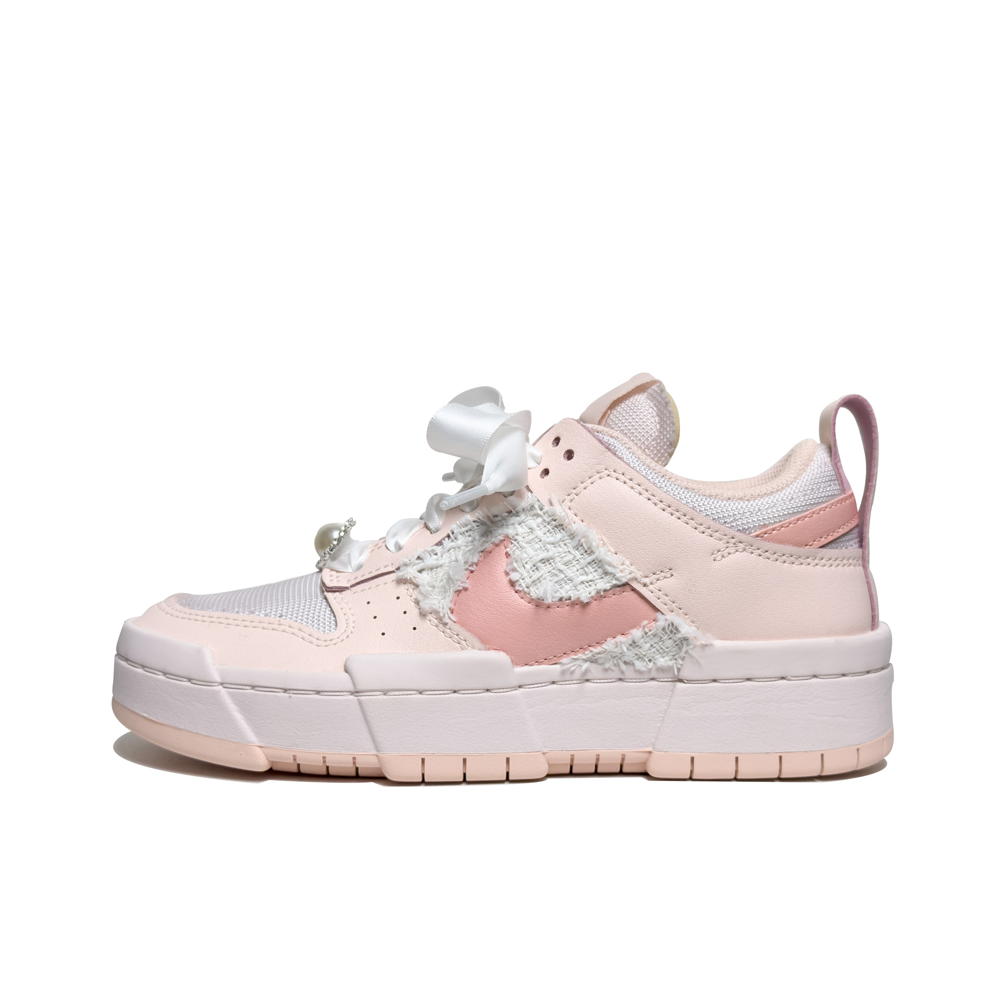 [Custom Shoes] (Women) Nike Dunk Disrupt 'Peach Oolong'
