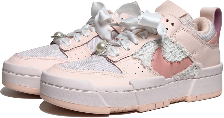 (W) 나이키 덩크 디스럽트 '피치 우롱' (커스텀) CK6654-602(Team95-蜜桃乌龙) Lookbook (W) 나이키 덩크 디스럽트 '피치 우롱' (커스텀) CK6654-602(Team95-蜜桃乌龙)