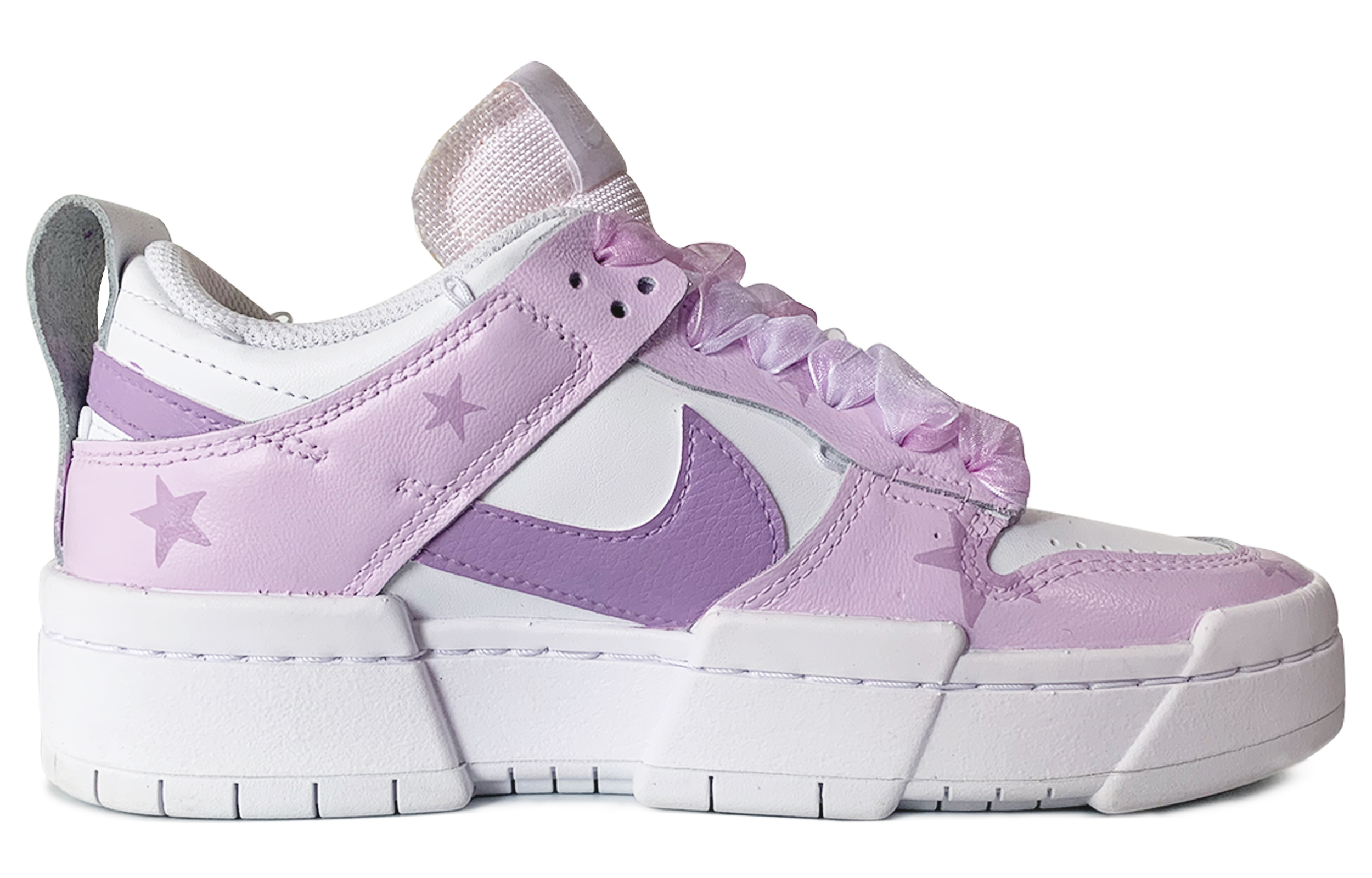 Order [Custom Shoes] (Women) Nike Dunk Disrupt 'Purple Star'