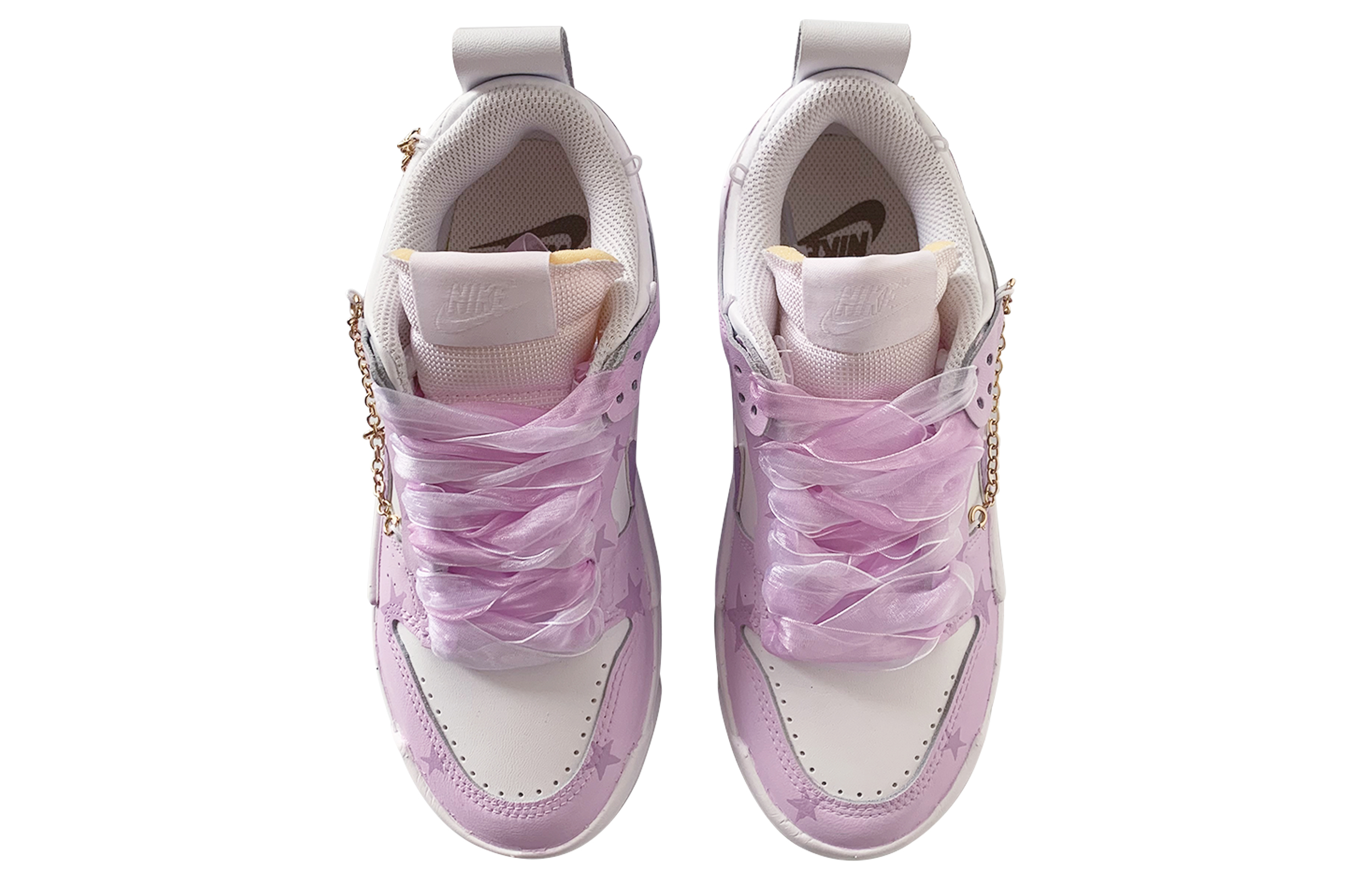 Shop [Custom Shoes] (Women) Nike Dunk Disrupt 'Purple Star'