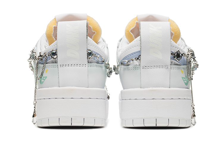 Shop (W) Nike Dunk Disrupt Blancas/Verde - Cadena Estrella DO5219-111(TeamB-星辰大海S-BOX)