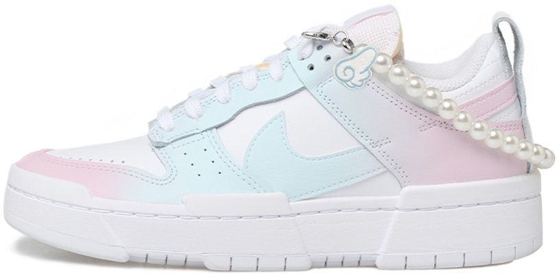 (W) 나이키 덩크 디스럽트 로우 '블루핑크 천사날개' (57 characters) DO5219-111(Team拾玖-蓝粉珍珠女) Buy (W) 나이키 덩크 디스럽트 로우 '블루핑크 천사날개' (57 characters) DO5219-111(Team拾玖-蓝粉珍珠女)