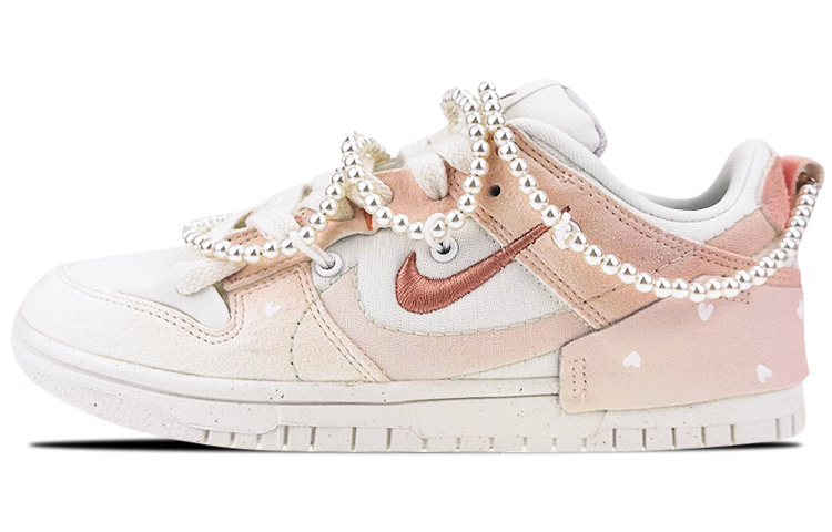 [Custom Shoes] (Women) Nike Dunk Disrupt Low 'Cherry Blossom Pink-White'
