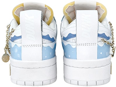 【定製球鞋】Nike Dunk Disrupt擾動 奶油藍 流淌 牛奶 解構 貼布 鏈條 低幫 板鞋 女款 白藍 Purchase 【定製球鞋】Nike Dunk Disrupt擾動 奶油藍 流淌 牛奶 解構 貼布 鏈條 低幫 板鞋 女款 白藍