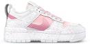 Order 【訂製籃球鞋】Nike Dunk Disrupt Low 禮盒 襪子 粉紅爆炸 潑墨 漸變暈染 低筒 板鞋 女款 白粉