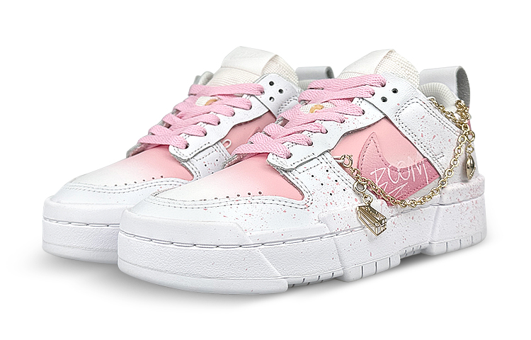 Lookbook (W) 【カスタムシューズ】ナイキ ダンク ディスラプト ロー「ピンクブラストグラデ」女性用 DO5219-111(Team47-女款爆炸SBOX)