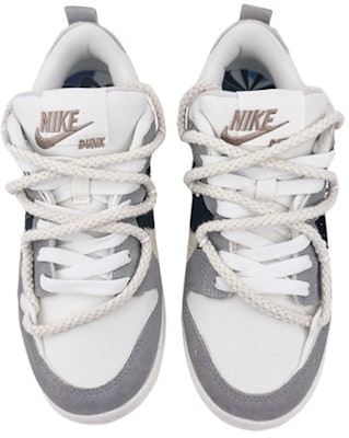 (W) 나이키 덩크 디스럽트 로우 '로프 그레이 블랙' (커스텀) DH4402-100(Team叁-女款山川月亮) Shop (W) 나이키 덩크 디스럽트 로우 '로프 그레이 블랙' (커스텀) DH4402-100(Team叁-女款山川月亮)