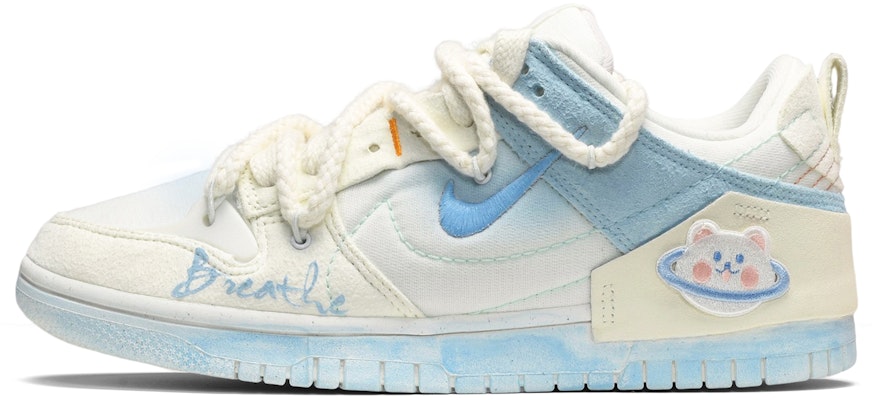 (W) 나이키 덩크 디스럽트 로우 '써머 민트 블루 폴라베어' (78 characters) DH4402-100(TeamE-女款蓝色北极熊蓝白黄) Buy (W) 나이키 덩크 디스럽트 로우 '써머 민트 블루 폴라베어' (78 characters) DH4402-100(TeamE-女款蓝色北极熊蓝白黄)