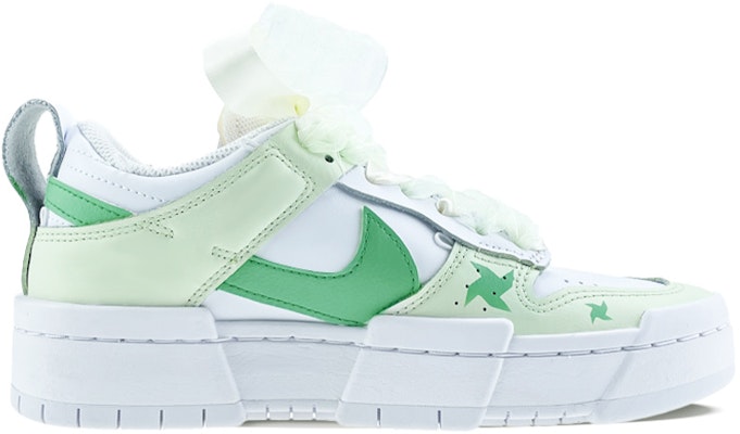 (W) 나이키 덩크 디스럽트 로우 '발렌타인 그린화이트' (커스텀) DO5219-111(Team40-女款绿色心情绿白) Order (W) 나이키 덩크 디스럽트 로우 '발렌타인 그린화이트' (커스텀) DO5219-111(Team40-女款绿色心情绿白)