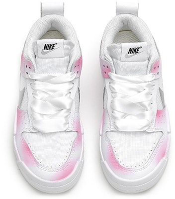 (W) 나이키 덩크 디스럽트 로우 '화이트 실버 피치' (커스텀) DJ6226-100(team33-水蜜桃女款) Shop (W) 나이키 덩크 디스럽트 로우 '화이트 실버 피치' (커스텀) DJ6226-100(team33-水蜜桃女款)