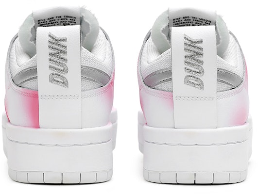 (W) 나이키 덩크 디스럽트 로우 '화이트 실버 피치' (커스텀) DJ6226-100(team33-水蜜桃女款) Purchase (W) 나이키 덩크 디스럽트 로우 '화이트 실버 피치' (커스텀) DJ6226-100(team33-水蜜桃女款)