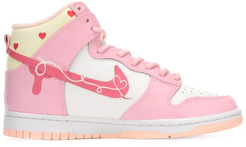 (W) ナイキ ダンク ハイ 2022 'クリムゾン ティント サクラ' (女性用カスタムシューズ) DD1869-104(Team拾伍-女款樱花粉S-BOX) Order (W) ナイキ ダンク ハイ 2022 'クリムゾン ティント サクラ' (女性用カスタムシューズ) DD1869-104(Team拾伍-女款樱花粉S-BOX)