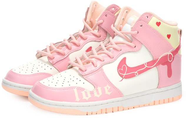 (W) 나이키 덩크 하이 '크림슨 틴트 사쿠라' (2022) DD1869-104(Team拾伍-女款樱花粉S-BOX) Lookbook (W) 나이키 덩크 하이 '크림슨 틴트 사쿠라' (2022) DD1869-104(Team拾伍-女款樱花粉S-BOX)