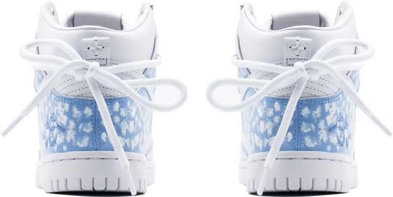 【訂製球鞋】Nike Dunk High 溫柔海洋 油畫藝術 手繪 街頭 潮流 包覆性防滑耐磨增高 高筒 板鞋 女款 白藍 Purchase 【訂製球鞋】Nike Dunk High 溫柔海洋 油畫藝術 手繪 街頭 潮流 包覆性防滑耐磨增高 高筒 板鞋 女款 白藍