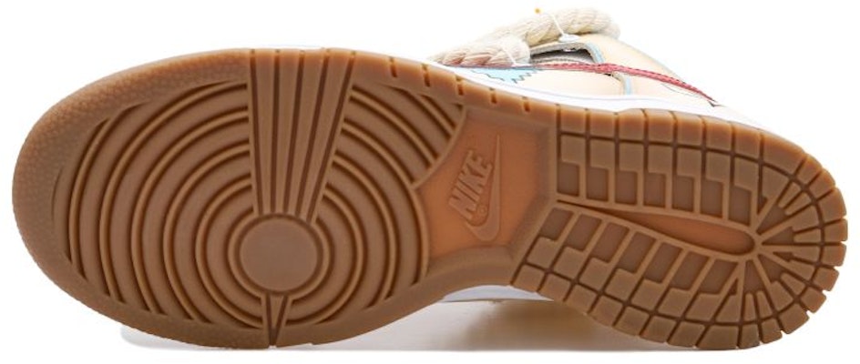 【定制球鞋】Nike Dunk High 麻繩 遊戲 通關愛心 高幫 板鞋 女款 卡其藍紅棕 Purchase 【定制球鞋】Nike Dunk High 麻繩 遊戲 通關愛心 高幫 板鞋 女款 卡其藍紅棕