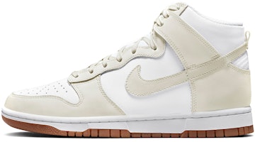 【定制球鞋】Nike Dunk High 生膠底 復古 格子貼布 愛心 二次元 摩卡 巧克力 高幫 板鞋 女款 棕白 Sizing 【定制球鞋】Nike Dunk High 生膠底 復古 格子貼布 愛心 二次元 摩卡 巧克力 高幫 板鞋 女款 棕白