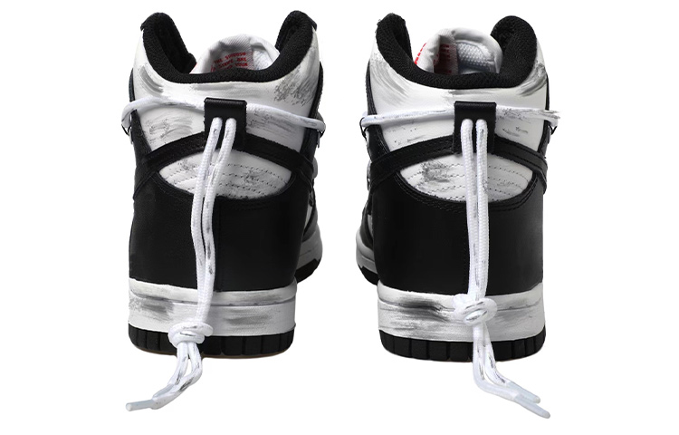 Purchase (W) 나이키 덩크 하이 '판다 레트로 크로스 블랙 화이트' (커스텀) DD1869-103(Team拾玖-高帮十字女S-BOX)