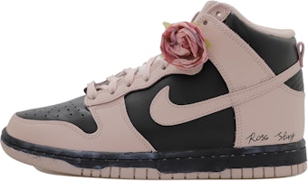 【客製球鞋】 Nike Dunk High pink OKHR 玫瑰 復古化 磨損 高筒 板鞋 女款 黑粉 Order 【客製球鞋】 Nike Dunk High pink OKHR 玫瑰 復古化 磨損 高筒 板鞋 女款 黑粉