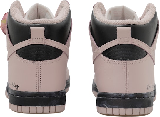 (W) 나이키 덩크 하이 '핑크 로즈 에이지드'(커스텀) DD1869-003-465878 Purchase (W) 나이키 덩크 하이 '핑크 로즈 에이지드'(커스텀) DD1869-003-465878