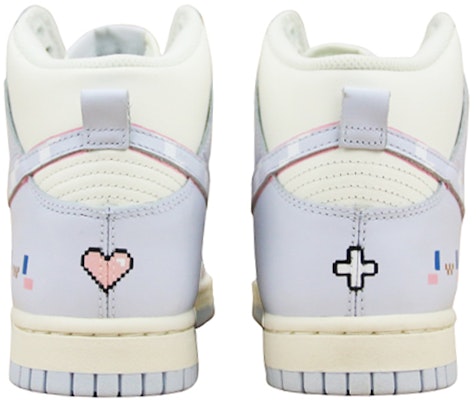 (W) Nike Dunk High Personalizadas "Pixel Cinnamoroll" DD1869-102(Team叁-女款手绘像素玉桂狗粉紫) Shop (W) Nike Dunk High Personalizadas "Pixel Cinnamoroll" DD1869-102(Team叁-女款手绘像素玉桂狗粉紫)