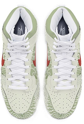 (W) 나이키 덩크 하이 '상하이 아보카도' (커스텀) CZ8149-101(Team-E--女款上海杂志鳄梨绿) Lookbook (W) 나이키 덩크 하이 '상하이 아보카도' (커스텀) CZ8149-101(Team-E--女款上海杂志鳄梨绿)