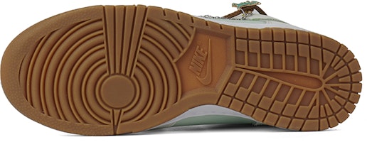 【訂製球鞋】Nike Dunk High 推薦 噴繪 情人節禮物 小恐龍 卡通 高幫 板鞋 女款 白綠 Purchase 【訂製球鞋】Nike Dunk High 推薦 噴繪 情人節禮物 小恐龍 卡通 高幫 板鞋 女款 白綠