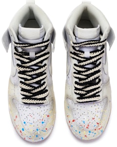 (W) ナイキ ダンク HIGH "廃墟白灰" (カスタム) DD1869-109(TeamR-女款梦裂白灰) Shop (W) ナイキ ダンク HIGH "廃墟白灰" (カスタム) DD1869-109(TeamR-女款梦裂白灰)