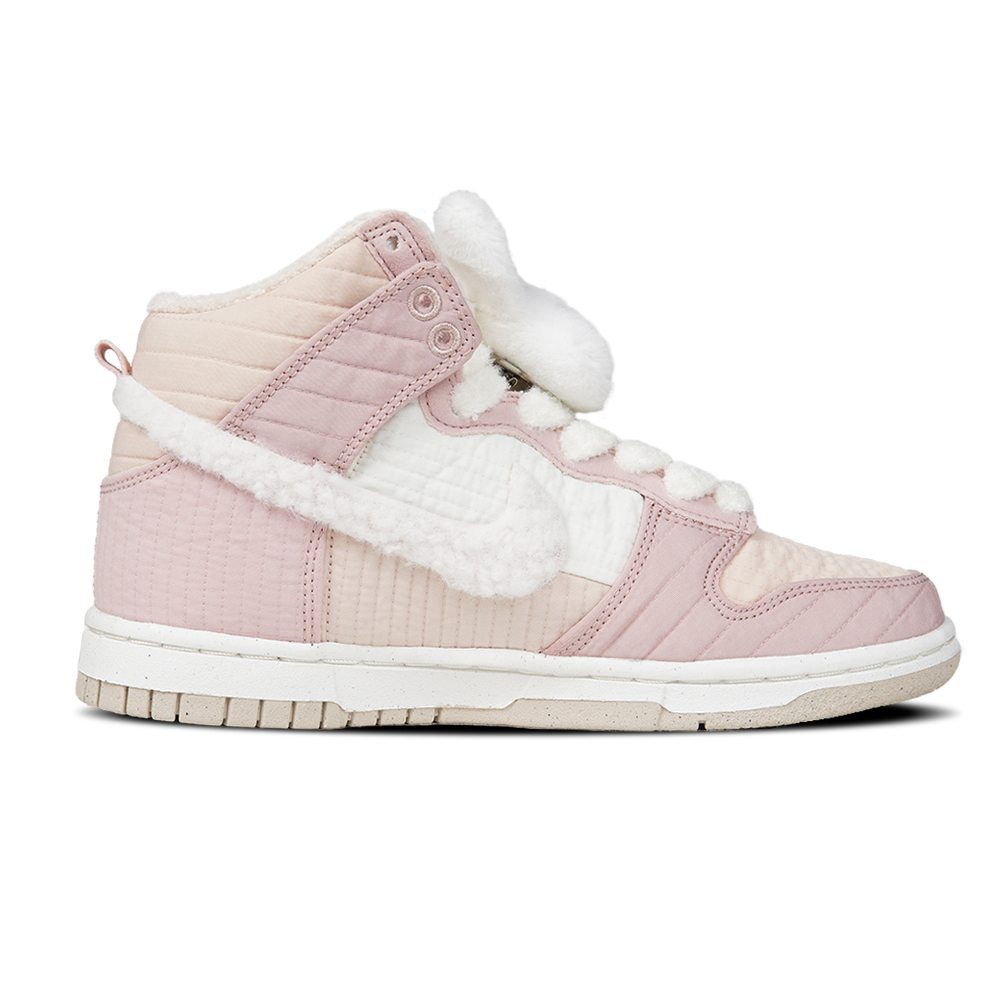 Order (W) [Zapatos Personalizados] Nike Dunk High LX 'Conejito Rosado de Felpa' DN9909-200(TeamP-高帮兔爪）