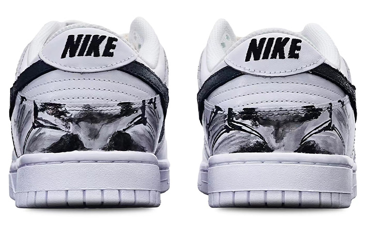 Shop (W) 나이키 덩크 로우 '추상 예술 동물 프린트' (43 characters) DD7099-100(Teamone-女款抽象艺术红黄黑)