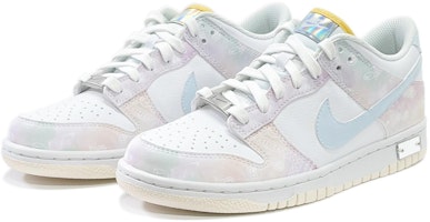 【定製球鞋】Nike Dunk Low abyblue腰果花 特殊禮盒 清新俐落 防滑耐磨 低筒 賽板鞋 女款 粉藍 Lookbook 【定製球鞋】Nike Dunk Low abyblue腰果花 特殊禮盒 清新俐落 防滑耐磨 低筒 賽板鞋 女款 粉藍
