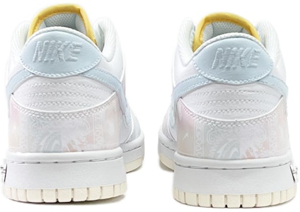 【定製球鞋】Nike Dunk Low abyblue腰果花 特殊禮盒 清新俐落 防滑耐磨 低筒 賽板鞋 女款 粉藍 Shop 【定製球鞋】Nike Dunk Low abyblue腰果花 特殊禮盒 清新俐落 防滑耐磨 低筒 賽板鞋 女款 粉藍