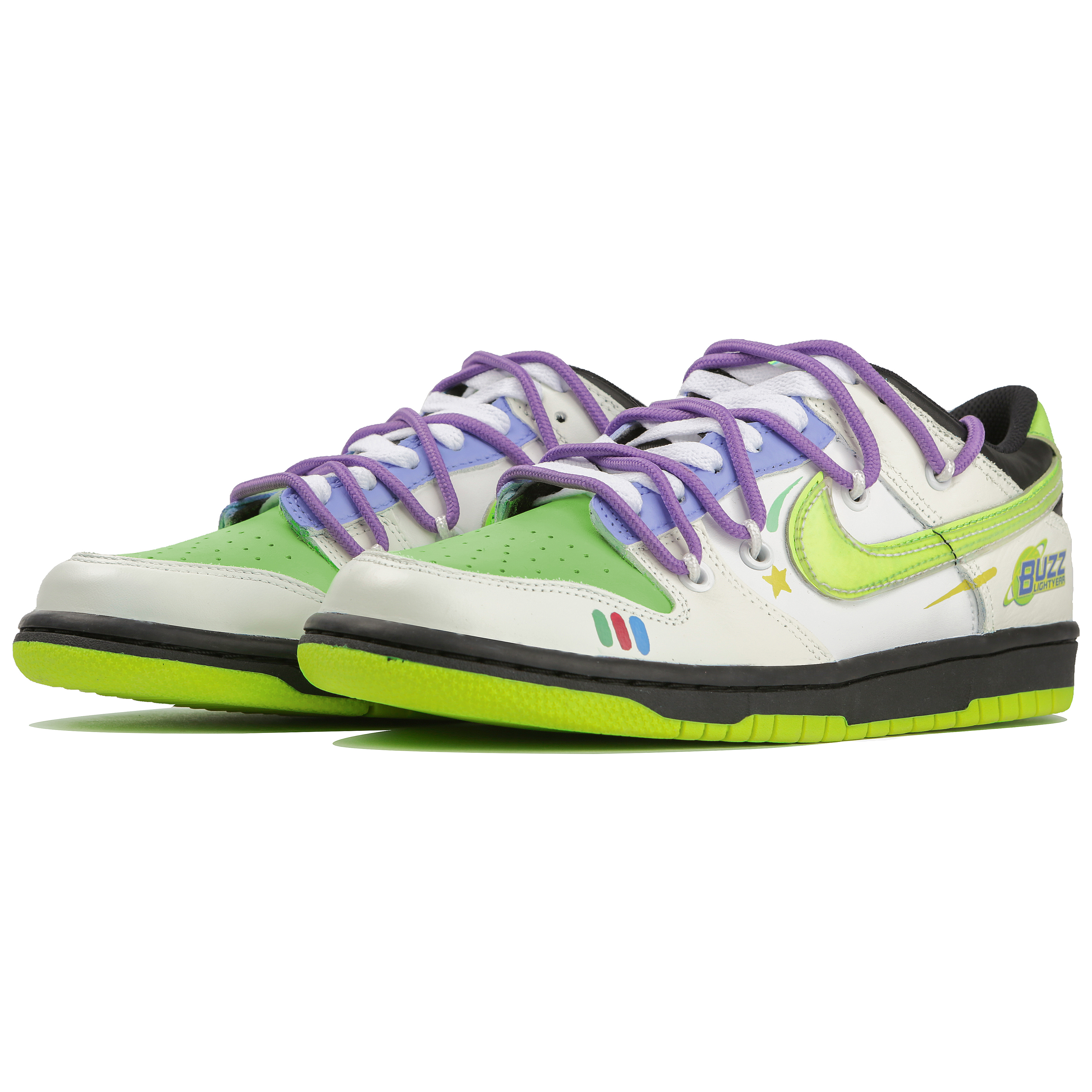 Lookbook (W) [定制鞋款] 耐克Dunk Low '酸洗宇宙' DV1694-900(Team4-女款飞越宇宙)