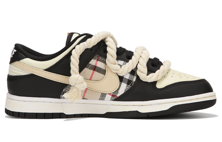 Order (W) [Sepatu Kustom] Nike Dunk Low 'Aged Panda' CW1590-100(Team82-女款苏格兰做旧熊猫)
