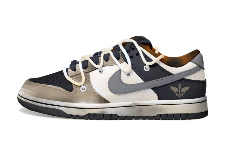 Buy (W) [Kasut Custom] Nike Dunk Low 'Aged Vibe Gray' DH9765-003(Team拾玖-土黄天使女S-BOX)