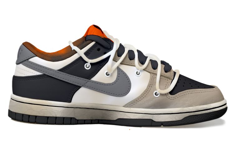 Order (W) [Kasut Custom] Nike Dunk Low 'Aged Vibe Gray' DH9765-003(Team拾玖-土黄天使女S-BOX)