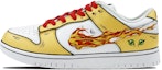 Buy 【定制球鞋】 Nike Dunk Low 是在玩鞋 數碼寶貝 亞古獸 卡通 童趣 低幫 板鞋 女款 紅黃